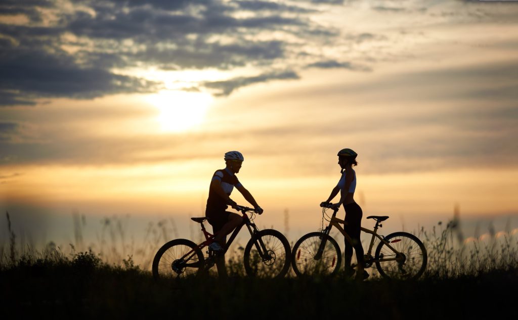 Discover our magnificent landscapes by pedaling a bicycle. 
We have a bicycle rental service!
